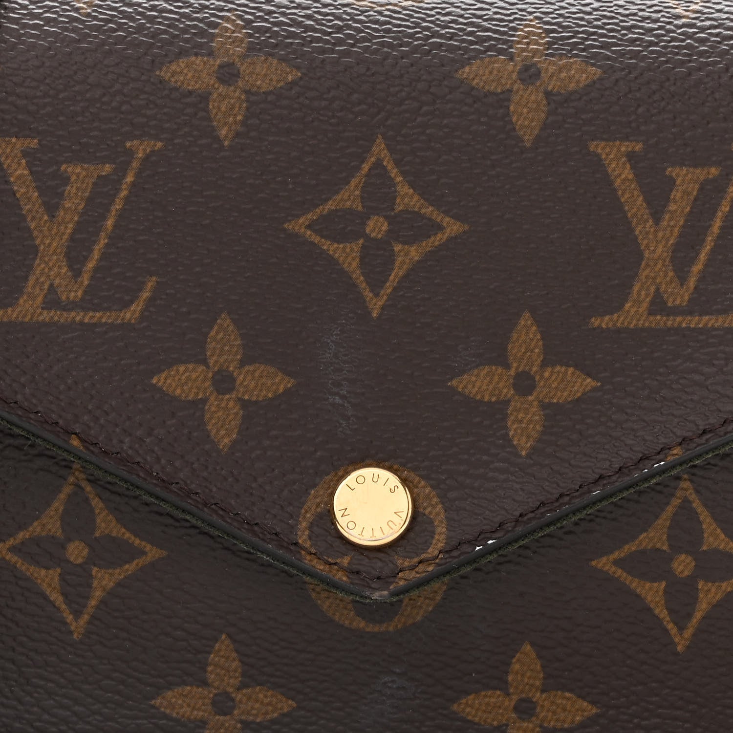 Louis Vuitton Monogram Felicie Strap & Go Kaki 7 of 12
