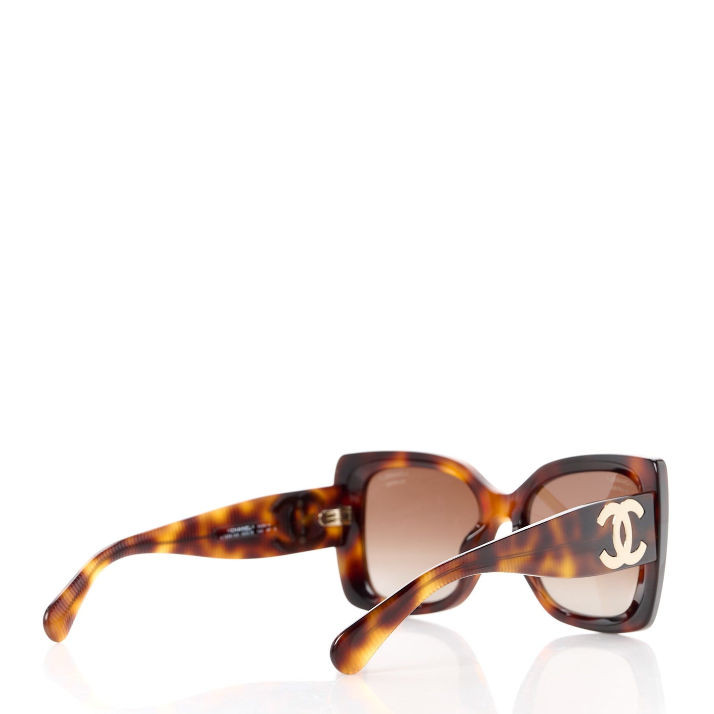 Square Polarized CC Sunglasses 5494 Tortoise Brown
