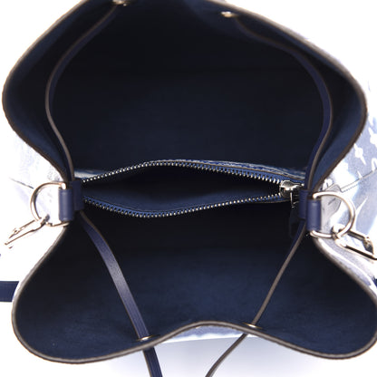 Louis Vuitton Monogram Escale Neonoe MM Blue 5 of 8