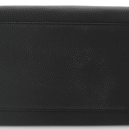 The Row Matte Grained Calfskin Soft Margaux 12 Black 10 of 10