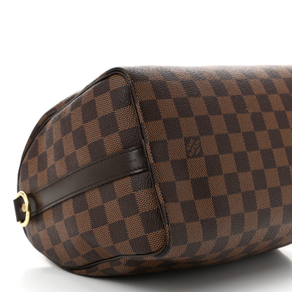 Louis Vuitton Damier Ebene Speedy Bandouliere 25 9 of 10