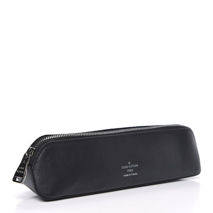 Louis Vuitton Monogram Eclipse Elizabeth Pencil Pouch Black 3 of 10
