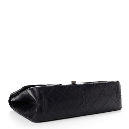 Chanel Aged Calfskin Quilted 2.55 Reissue 227 Flap Plum 4 of 9
