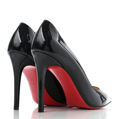 Christian Louboutin Patent Calfskin Pigalle 100 Pumps 39 Black 4 of 7