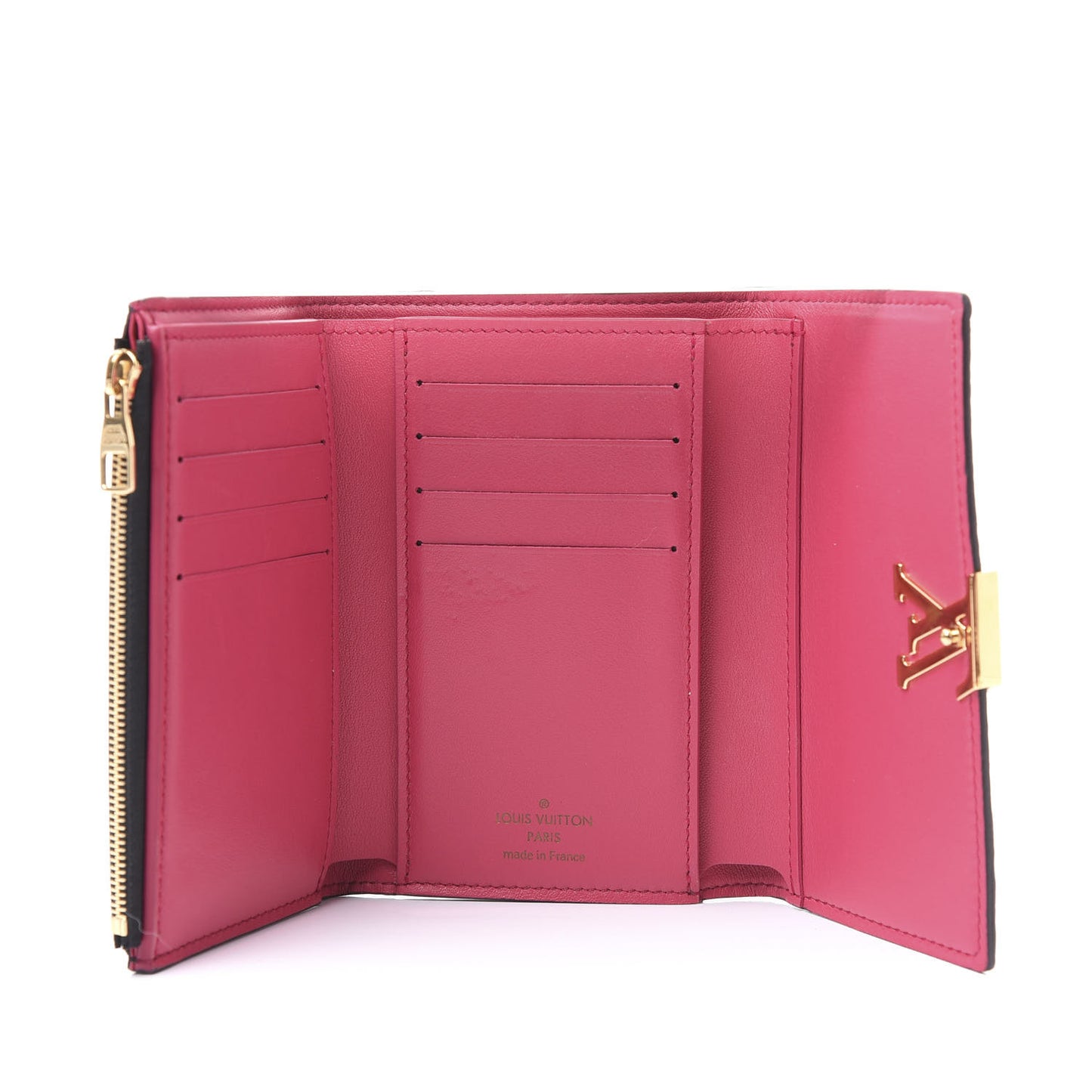 Taurillon Capucines Compact Wallet Black