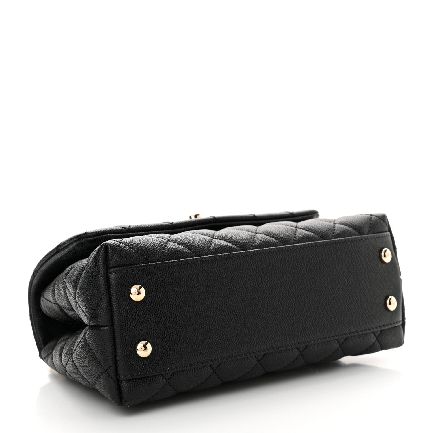 Chanel Caviar Quilted Mini Coco Handle Flap Black 4 of 12