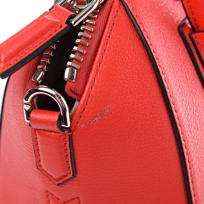 Givenchy Sugar Goatskin Mini Antigona Medium Red 7 of 10