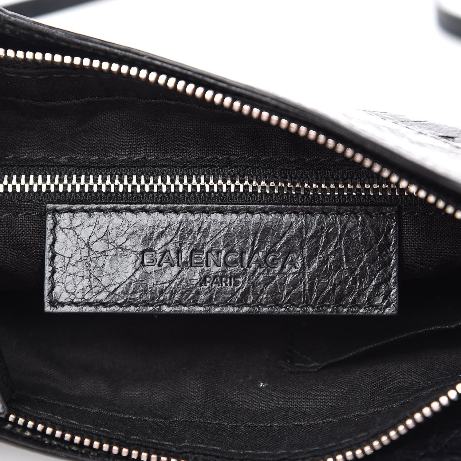 Balenciaga Agneau Classic Silver Hardware Hip Black 6 of 9