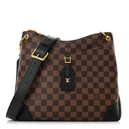 Louis Vuitton Damier Ebene Odeon MM Black 1 of 9