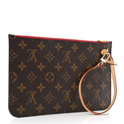 Louis Vuitton Monogram Neverfull MM GM Pochette Cherry 3 of 6