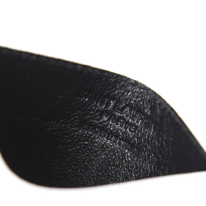 Saint Laurent Grain de Poudre Credit Card Case Icy White 5 of 7