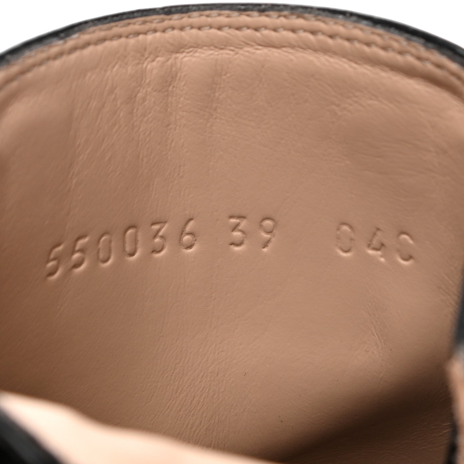 Gucci Calfskin Crystal GG Trip Chelsea Ankle Boots 39 Black 7 of 9