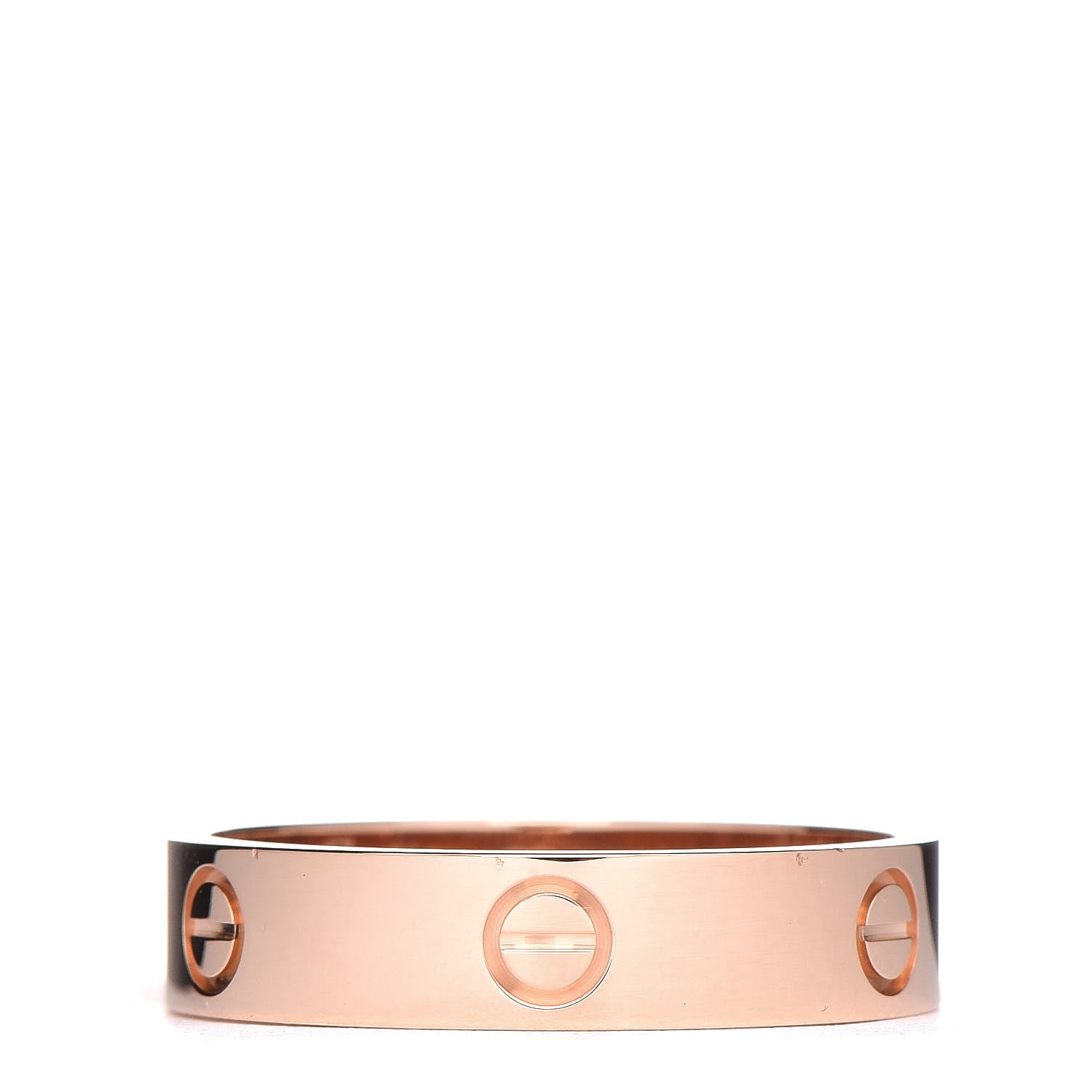 Cartier 18K Pink Gold 5.5mm LOVE Ring 69 12.5 1 of 5