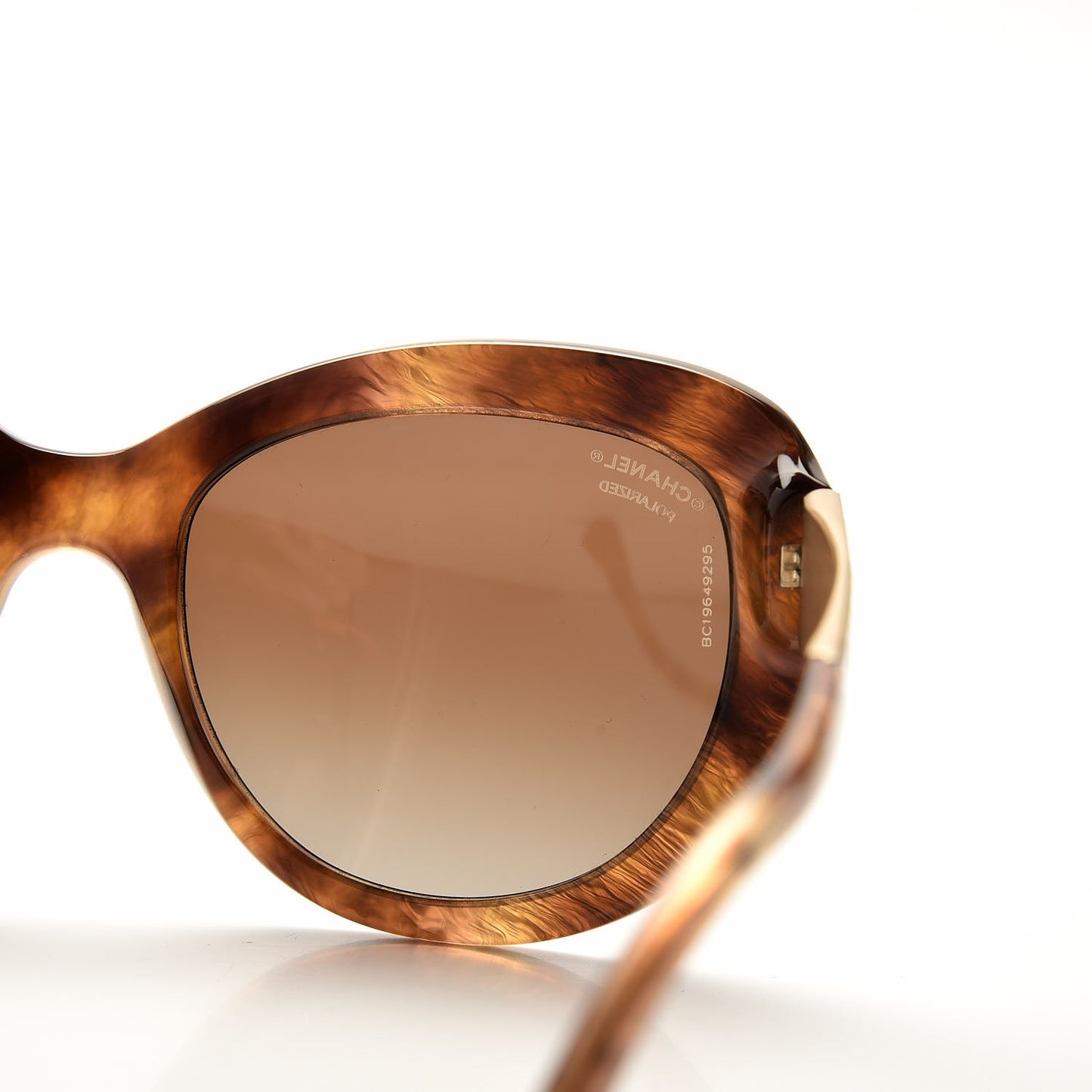 Butterfly Signature Polarized Sunglasses 5346 Light Brown