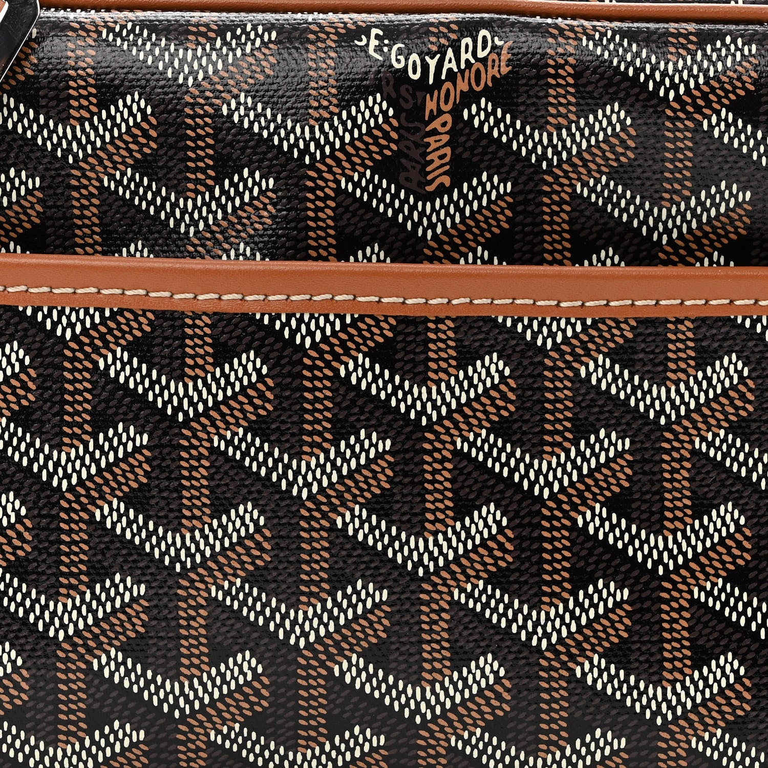Goyard Goyardine Sac Cap Vert Black Gold 7 of 9