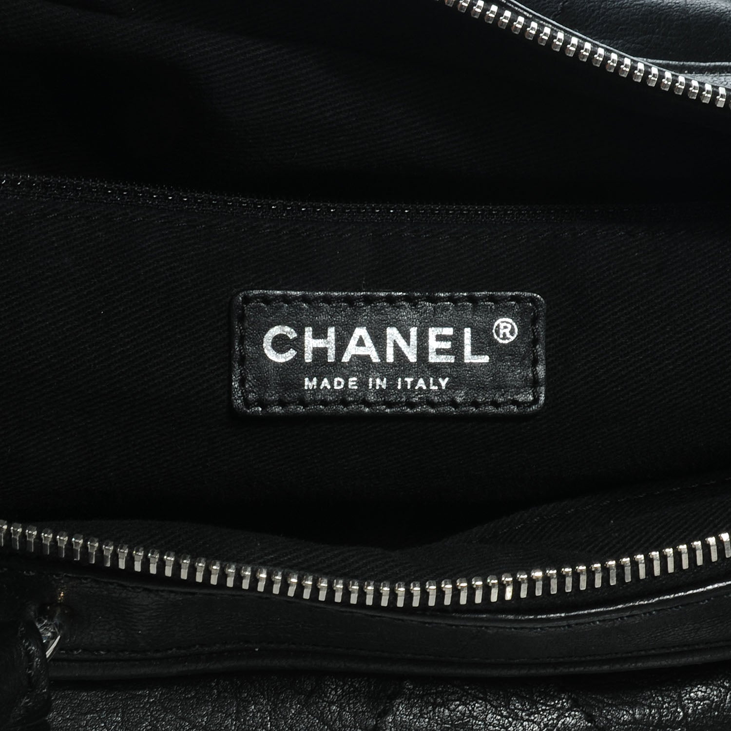 Chanel Calfskin Round Bowling Bag Black 6 of 8