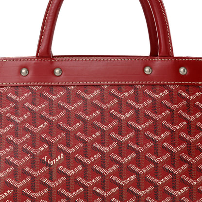 Goyard Goyardine Jersey PM Bag Red 7 of 15
