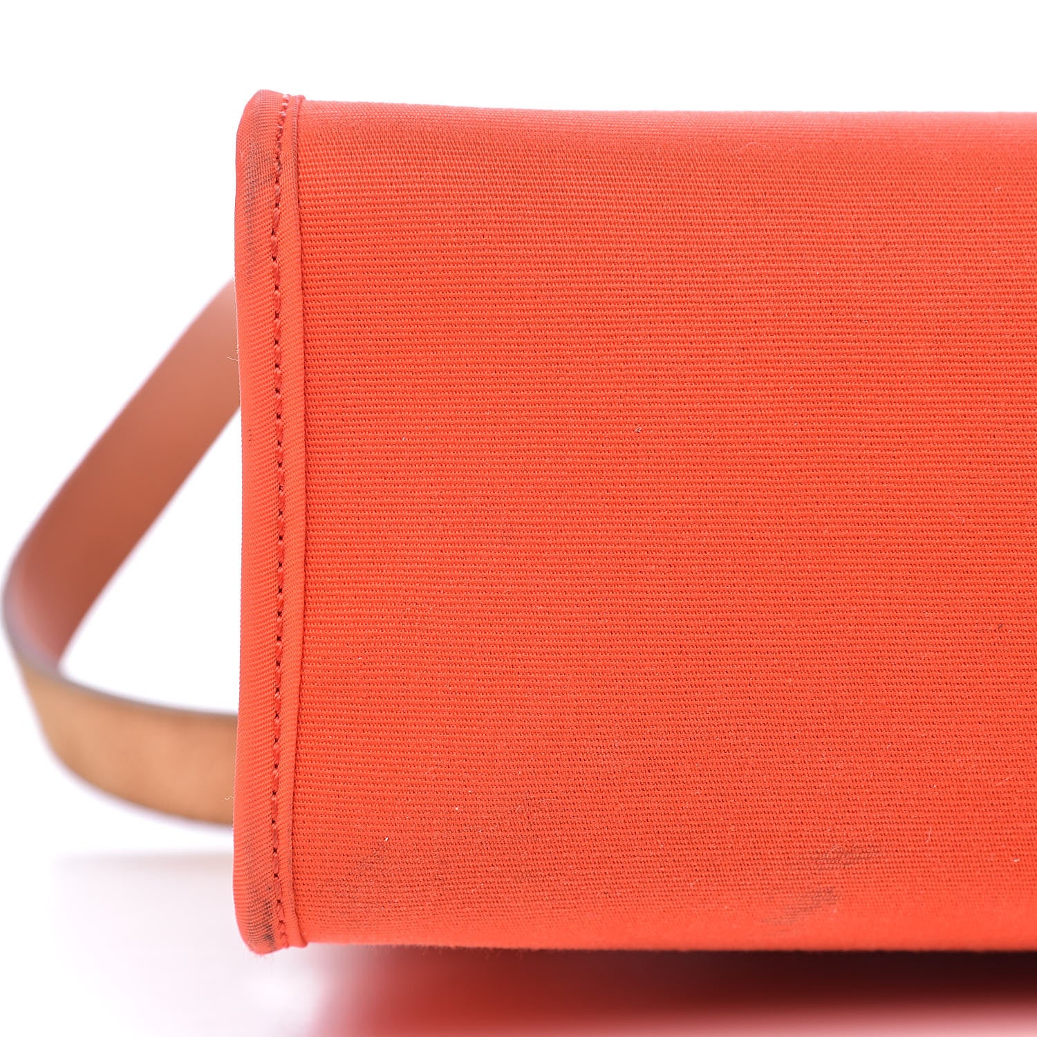 Hermes Vache Hunter Toile Herbag Zip 31 PM Capucine Fauve 18 of 24