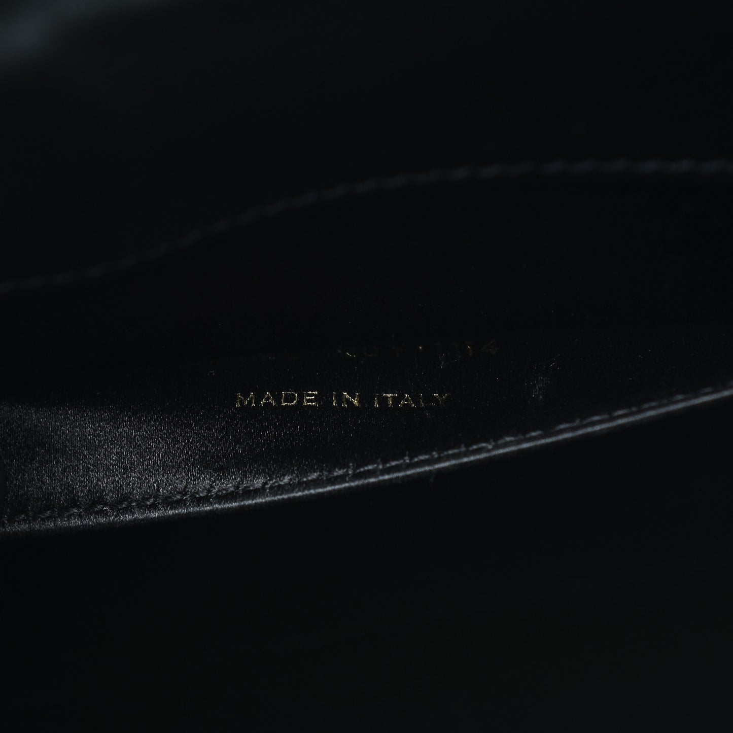 Goatskin Monogram Large Belle De Jour Clutch Black