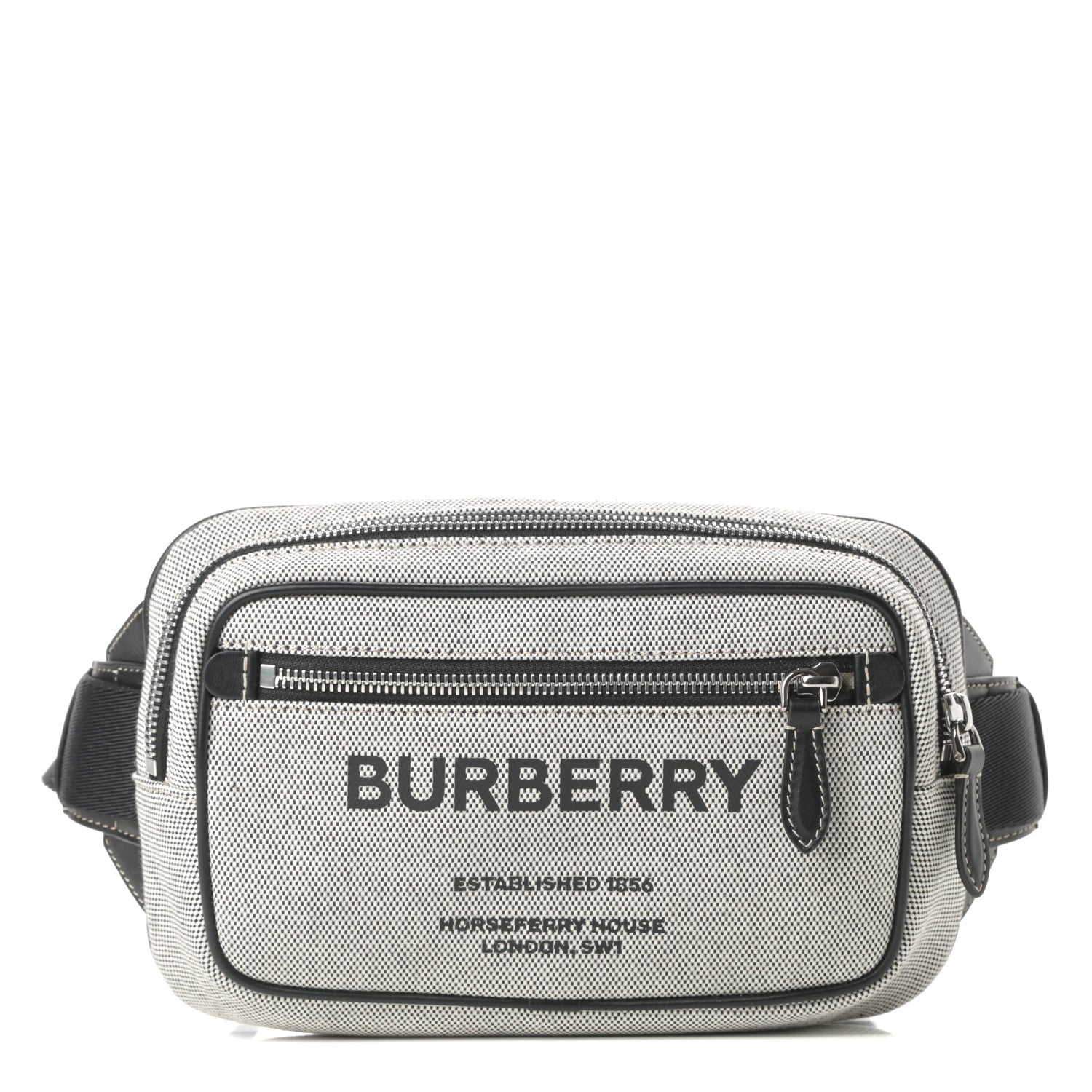 BURBERRY HORSEFERRY ボディバッグ ブラック Burberry Canvas Horseferry Print Bum Bag Black 773920 – FASHIONPHILE