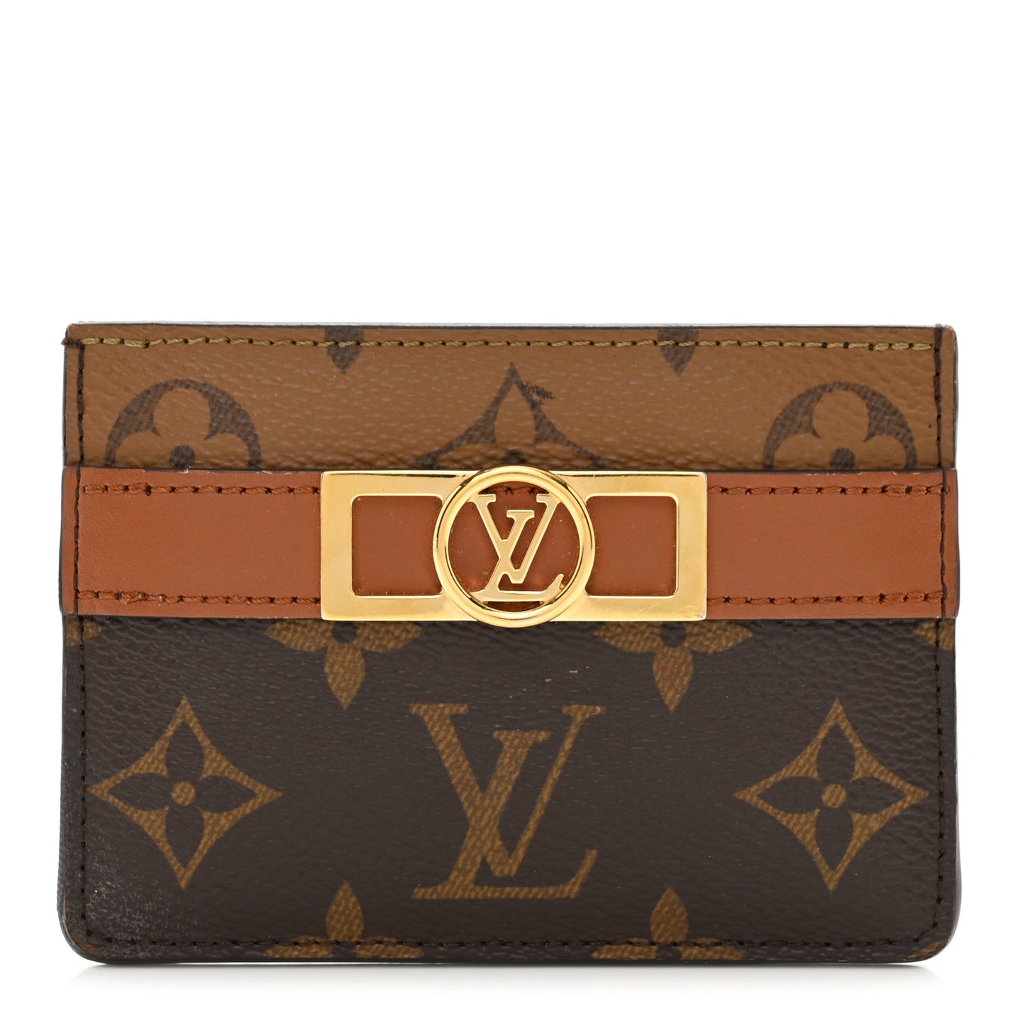 Reverse Monogram Dauphine Card Holder