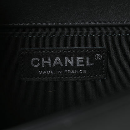 Chanel Calfskin Quilted Small Boy Flap So Black 6 of 9