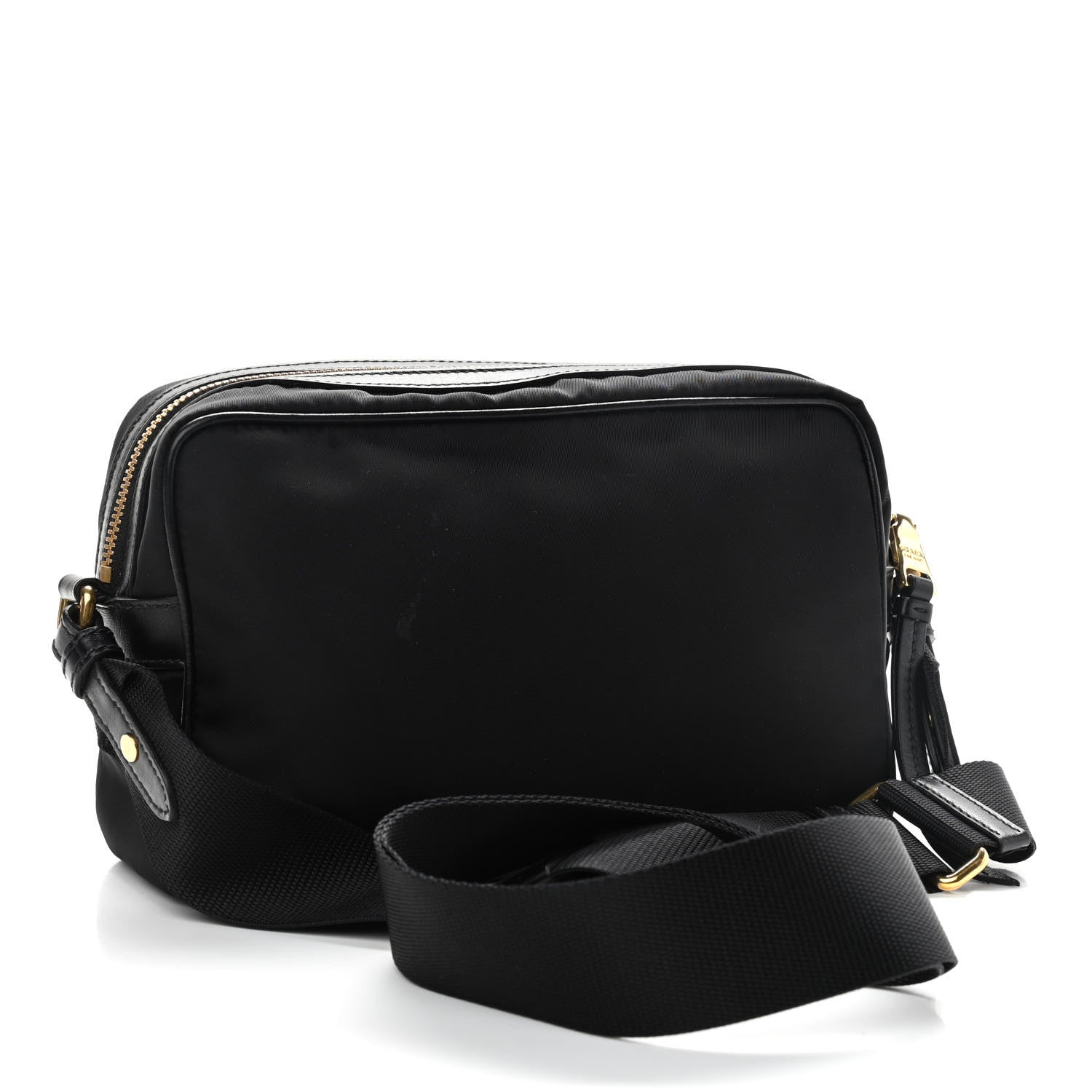 Prada Nylon Tessuto Vela Crossbody Bag Black 2 of 12