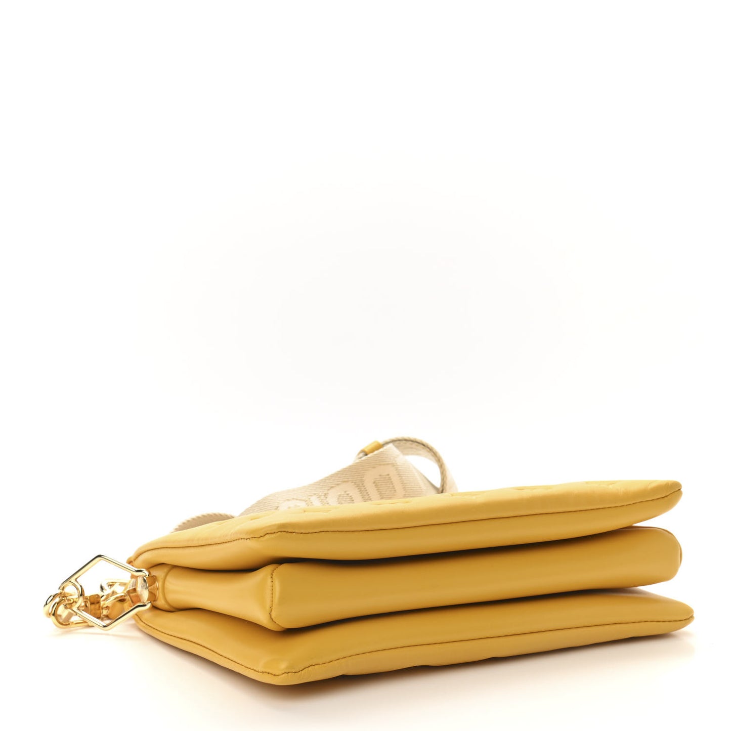 Lambskin Embossed Monogram Coussin PM Sunflower