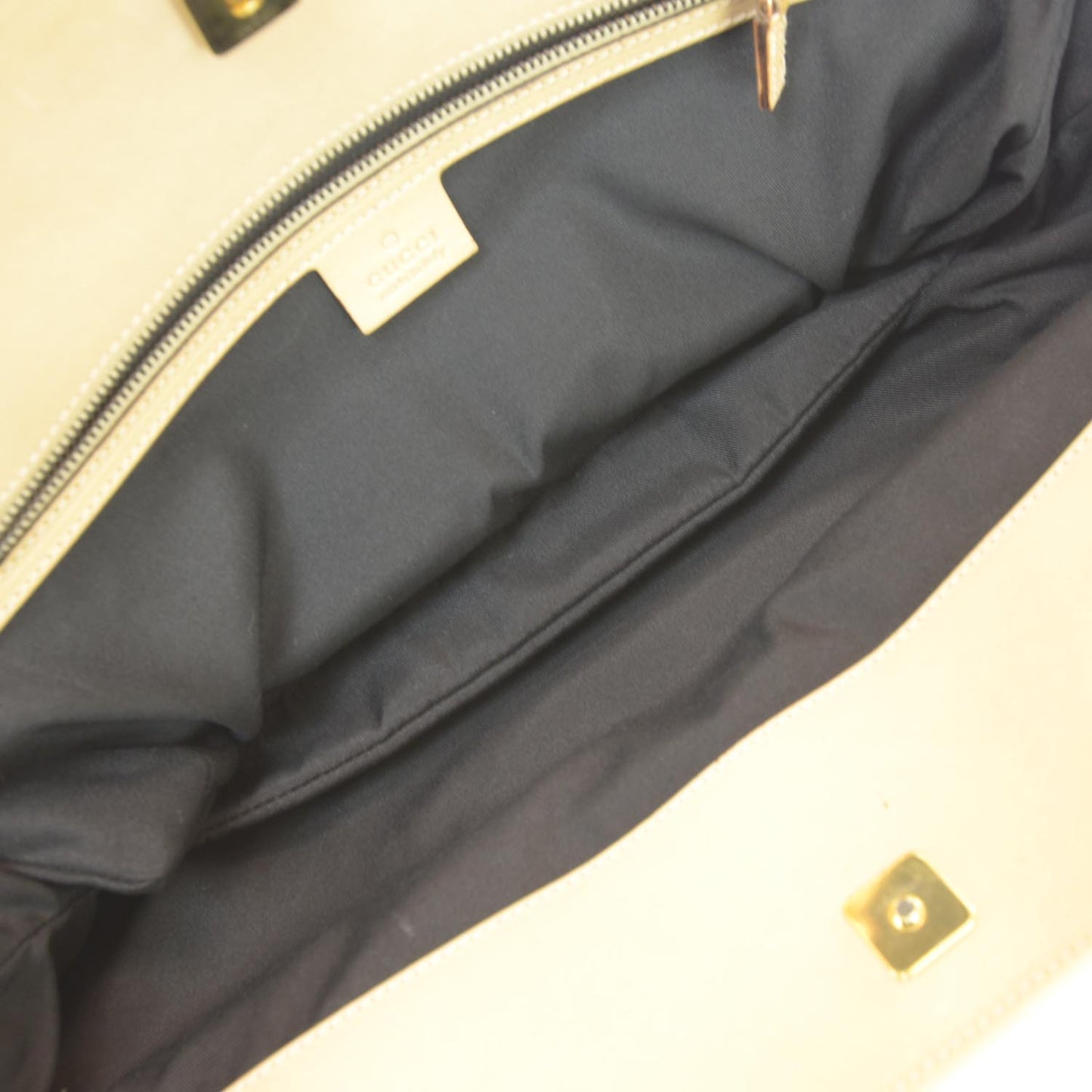 Monogram Horsebit Chain Shoulder Bag Black