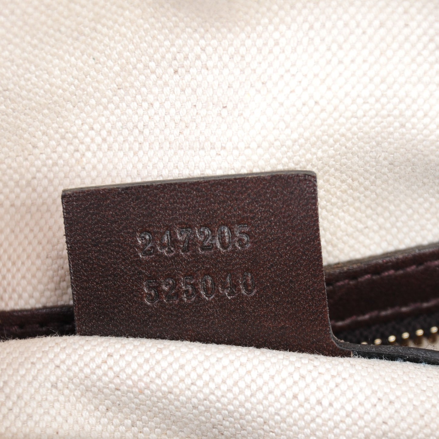 Monogram Vintage Web Medium Boston Dark Brown