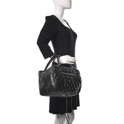 Balenciaga Chevre Quilted Matelasse Black 2 of 14