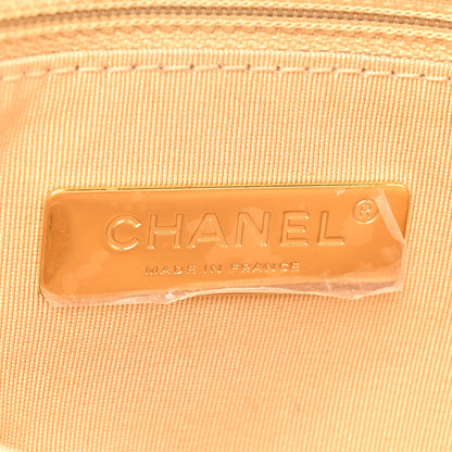 Chanel Metallic Lambskin Quilted Medium Chanel 19 Flap Gold 6 of 14