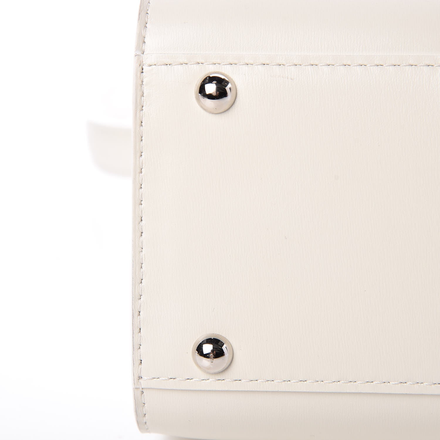 Delvaux Calfskin Mini Brillant Satchel Ivory 21 of 22
