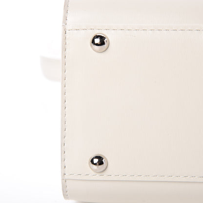 Delvaux Calfskin Mini Brillant Satchel Ivory 21 of 22