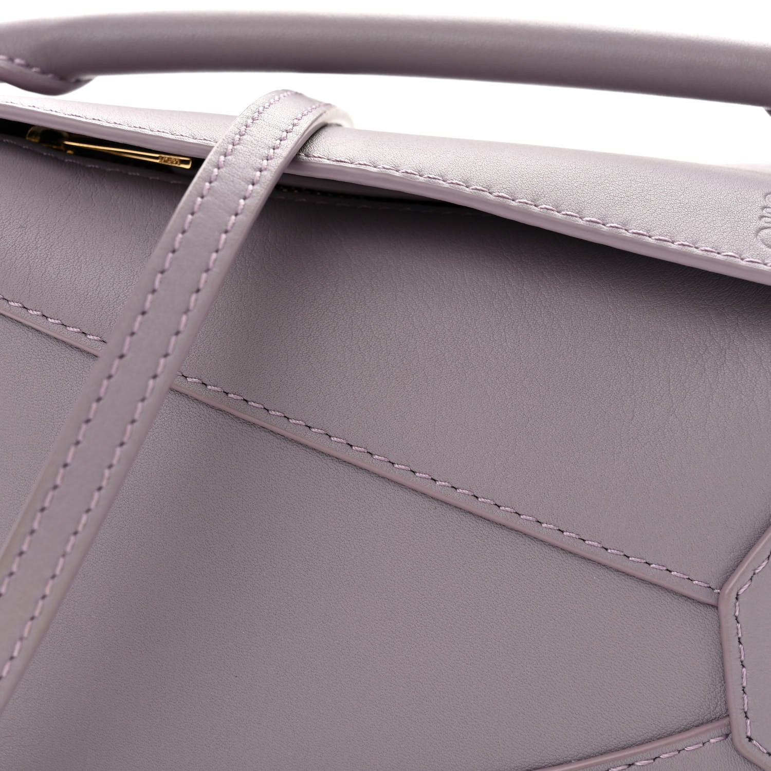 Loewe Calfskin Mini Puzzle Edge Bag Pale Aubergine Glaze 7 of 10