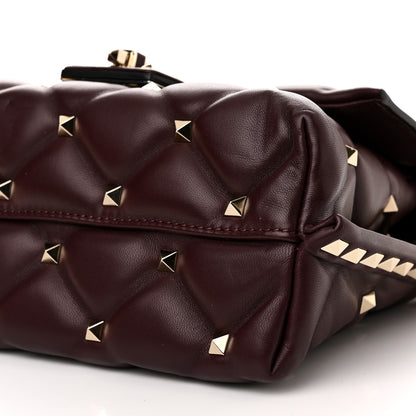 Valentino Garavani Nappa Small Candystud Crossbody Rubin 9 of 10