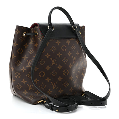 Louis Vuitton Monogram Montsouris PM Black 3 of 9