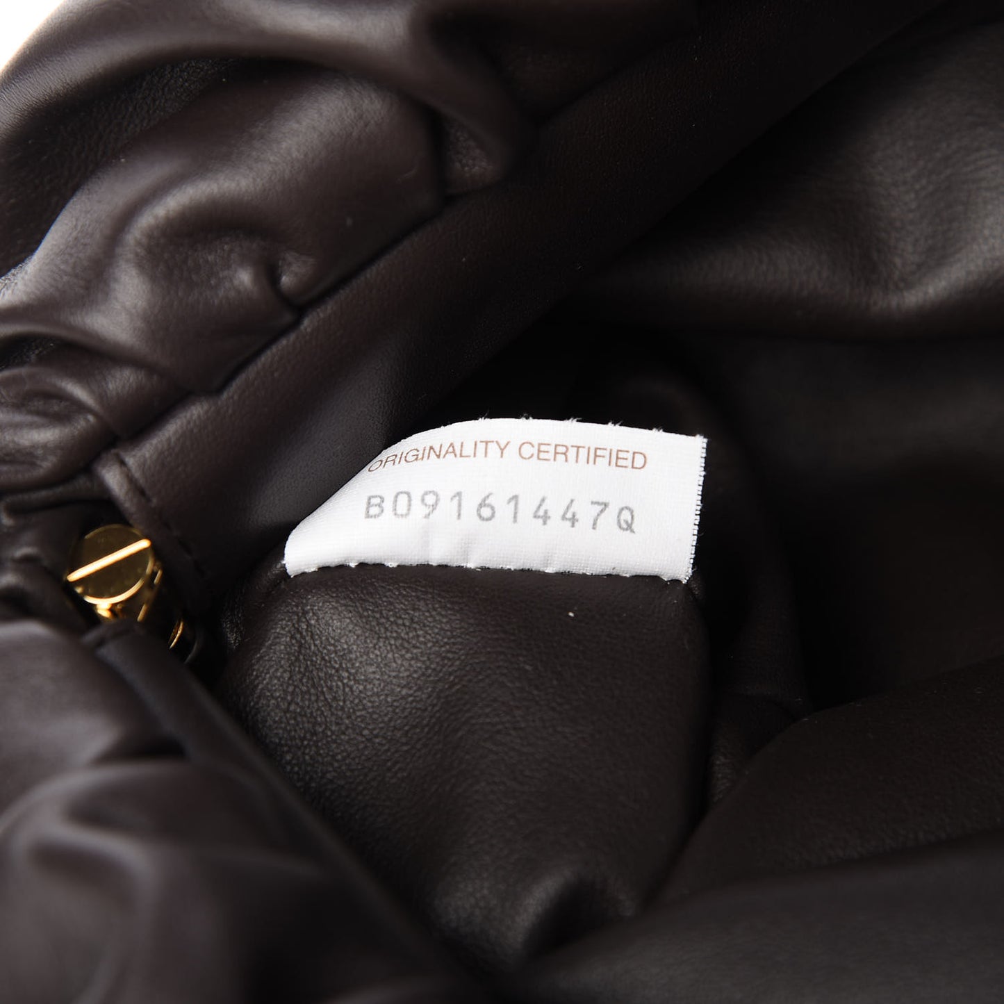 Calfskin The Pouch Chain Fondant