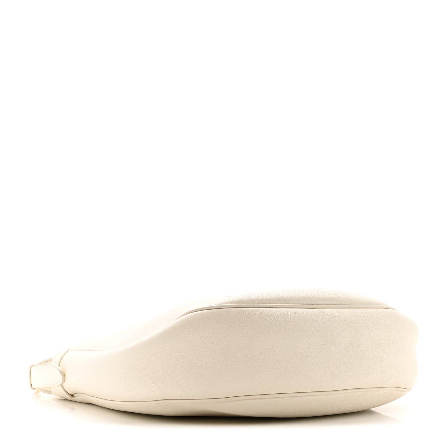 Supple Calfskin Cuir Triomphe Heloise Shoulder Bag White