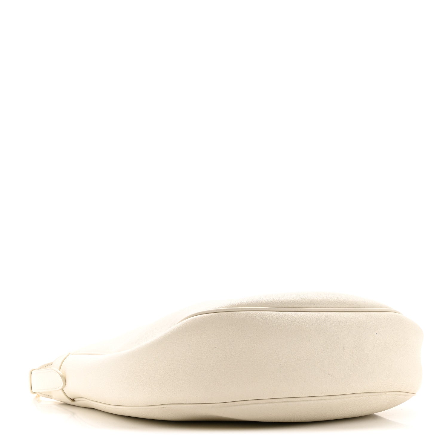 Celine Supple Calfskin Cuir Triomphe Heloise Shoulder Bag White 4 of 15
