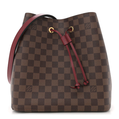 Louis Vuitton Damier Ebene Neonoe MM Cherry Berry 1 of 9