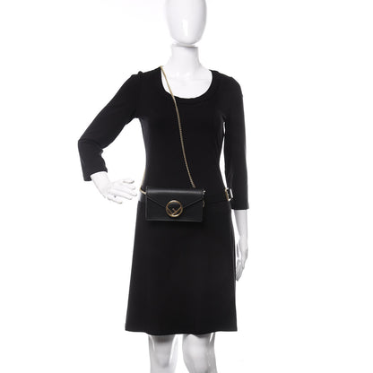Fendi Vitello Cruise F is Fendi Envelope Belt Bag Black 2 of 11