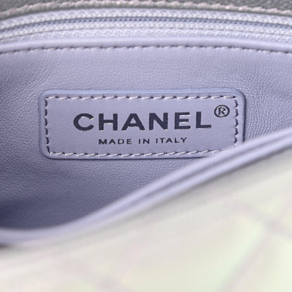 Chanel Iridescent Caviar Quilted Extra Mini Coco Handle Flap Purple 5 of 6