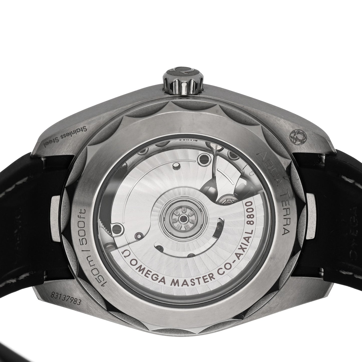 Stainless Steel Calfskin 38mm Seamaster Aqua Terra Master Co-Axial Chronometer Automatic Watch Black 220.12.38.20.01.001