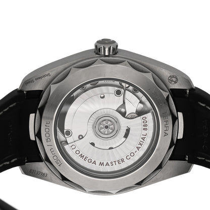 Omega Stainless Steel Calfskin 38mm Seamaster Aqua Terra Master Co-Axial Chronometer Automatic Watch Black 220.12.38.20.01.001 4 of 5