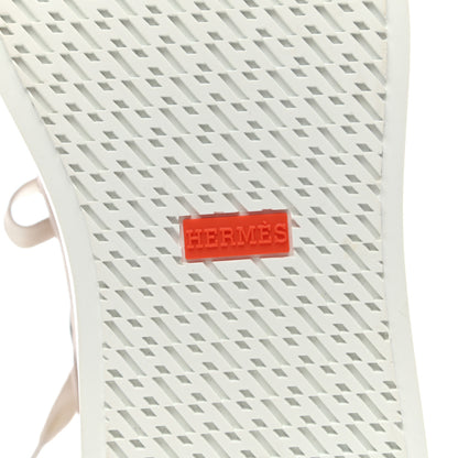 Hermes Calfskin Day Sneakers 38 Naturel 6 of 7