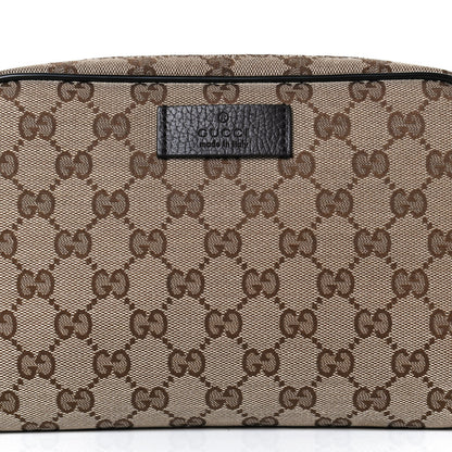 Gucci Monogram Belt Bag Dark Brown 8 of 13