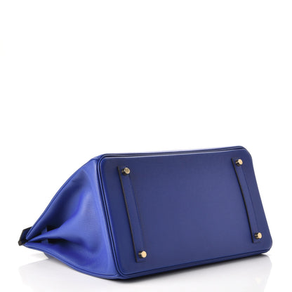 Hermes Epsom Birkin 35 Bleu Electrique 5 of 38