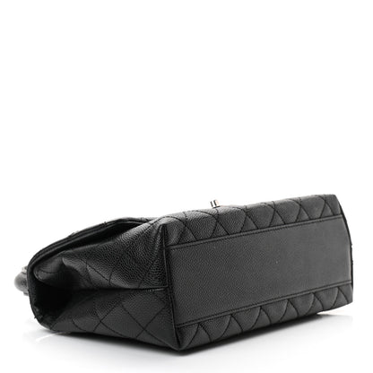 Chanel Caviar Quilted Medium Kelly Flap Bag Black 4 of 12