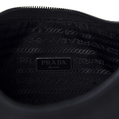 Prada Tessuto Nylon Mini Re-Edition 2000 Bag Black 8 of 9